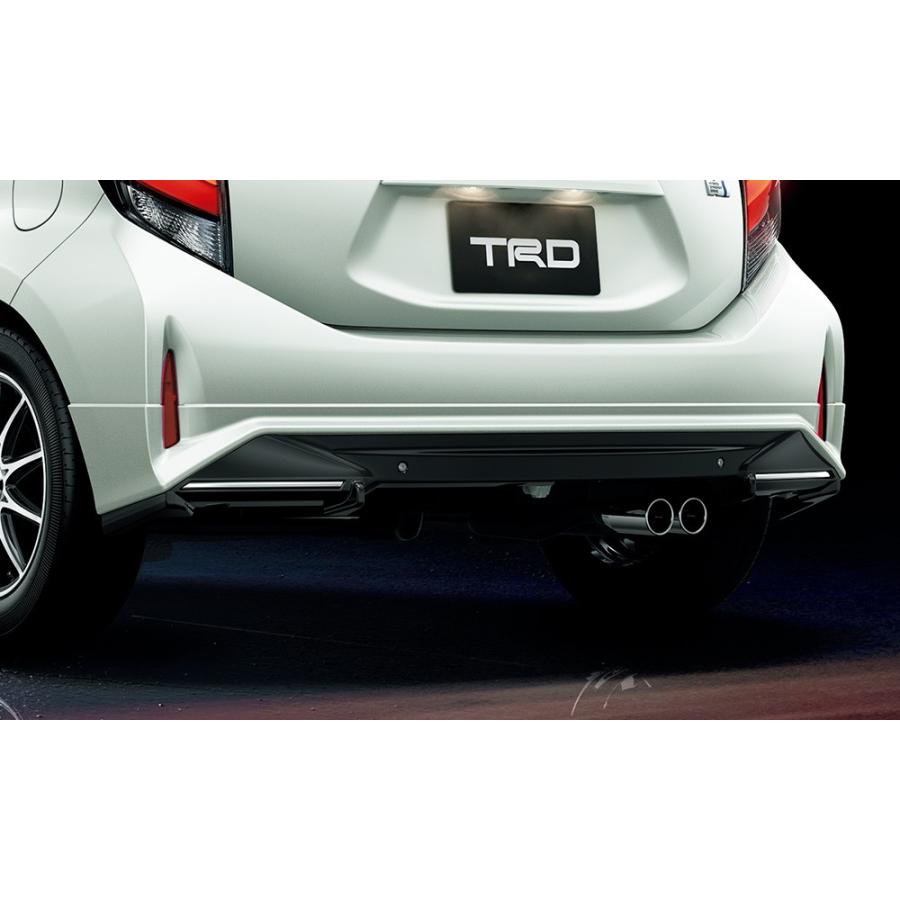 TRD ティーアールディー アクア NHP10 系 リヤバンパースポイラー 未
