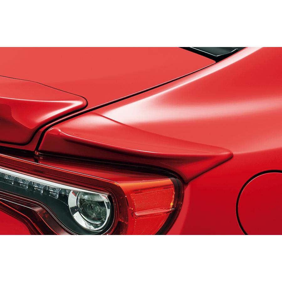TRD ティーアールディー 86 ハチロク ZN6 後期 リヤサイドスポイラー 