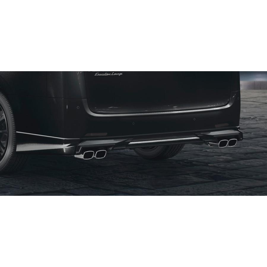 30 アルファード ヴェルファイア TRD リアバンパースポイラー ＆ 4本 