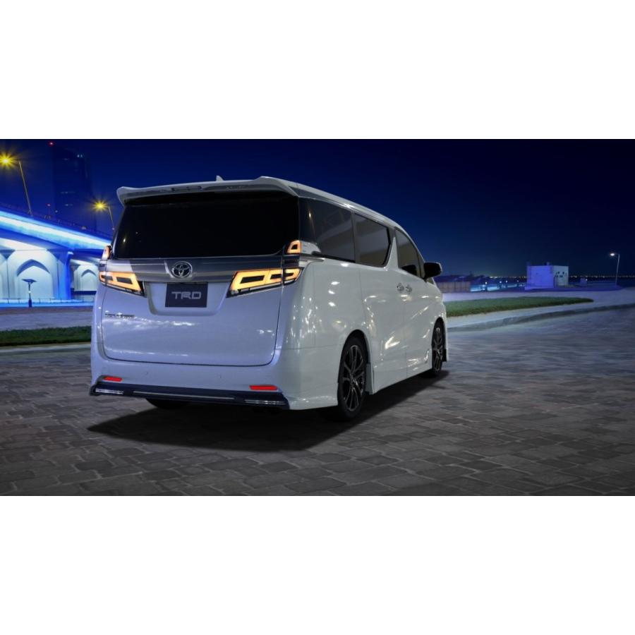 TRD ティーアールディー ヴェルファイア 標準ボディ 30系リヤバンパー