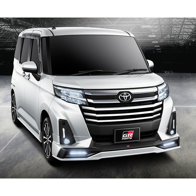 ティーアールディー ルーミー M900A M910A GR フロントスポイラー LED 