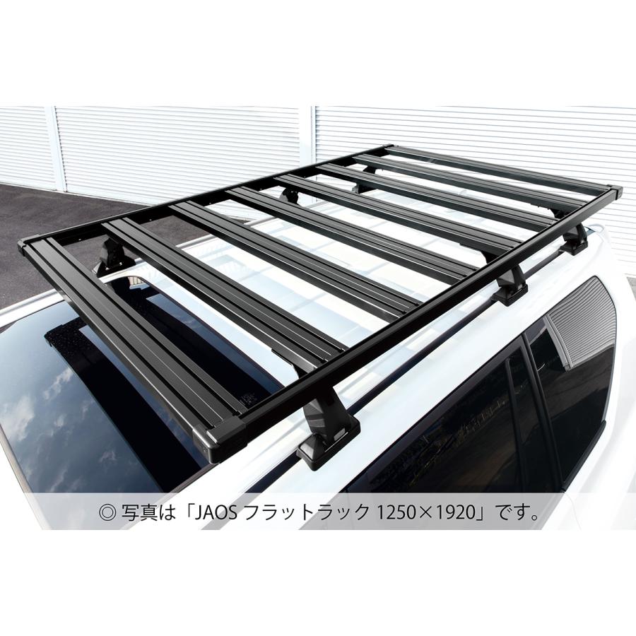 【極美品】 ジャオス ランドクルーザー ランクル プラド 150系 フラットラック 1250×1400 アルミ B412065NS JAOS 【IQY1518317859】(53702円)