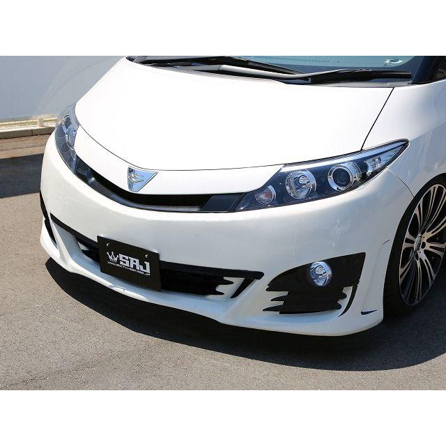 シックスセンス エスティマ 50系 後期 フロントバンパースポイラー 未