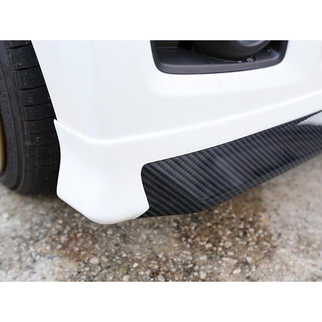 シックスセンス N BOXカスタム JF1 フロントリップスポイラー カーボン