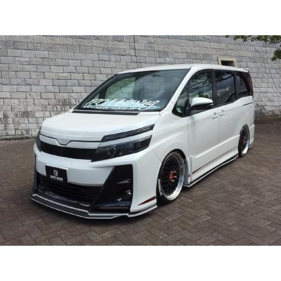 シックスセンス ヴォクシー 80系 フロントリップスポイラー FRP 未塗装