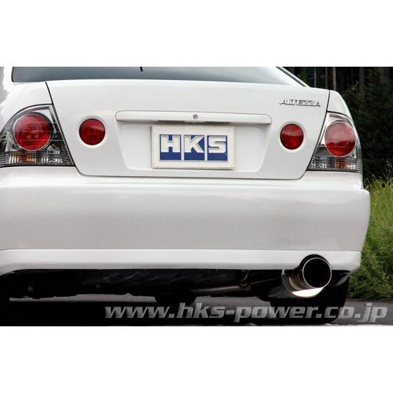 アルテッツァsxe10 HKS砲弾マフラー HKS エッチケーエス アルテッツァ SXE10 マフラー マフラー形状