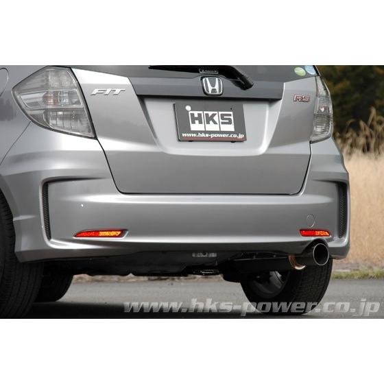 HKS（エッチケーエス） フィット GE8 マフラー マフラー形状HP(TYPE-H