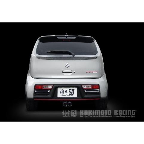 柿本 改 アルト ターボRS DBA-HA36S マフラー センター出し オール