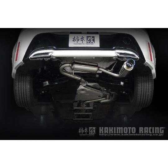 柿本 改 カローラスポーツ 3BA-NRE210H マフラー オールステンレス 