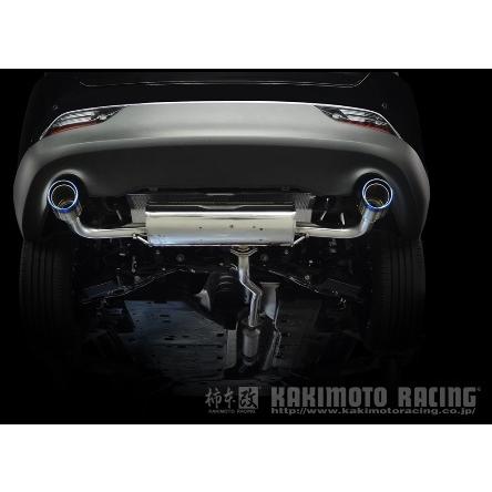 柿本 改 ハリアー 6BA-MXUA85 マフラー チタンフェイステール オール