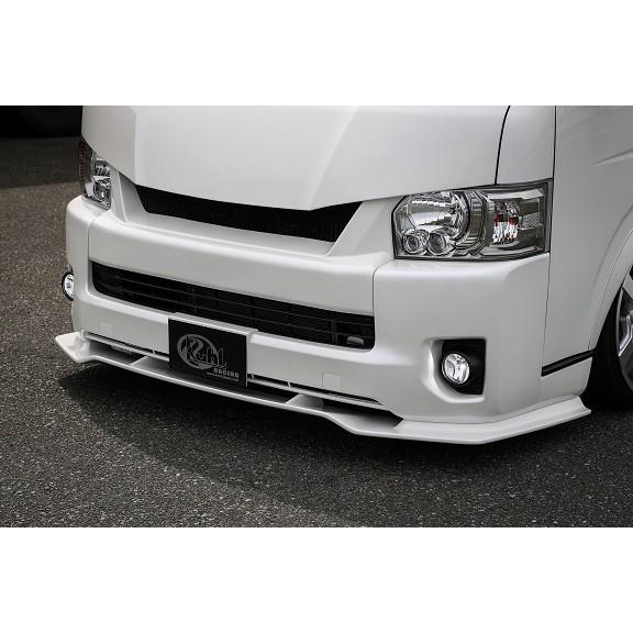 クール レーシング ハイエース 200系 フロント ディフューザー SG
