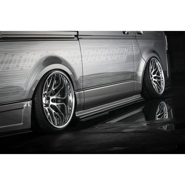 クール レーシング ハイエース 200系 サイドステップ SG ストロング