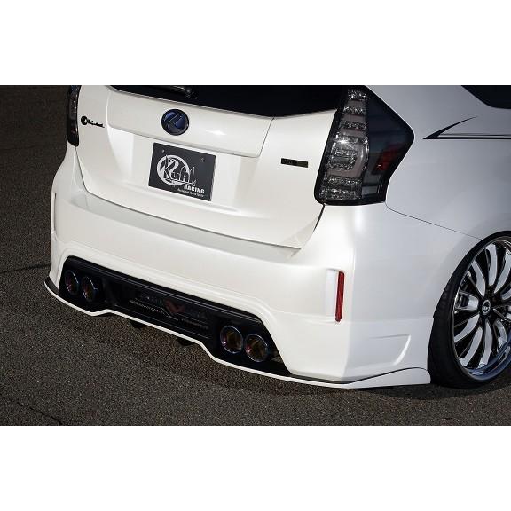 クール レーシング プリウスα 40系 前期 リアハーフスポイラー SG