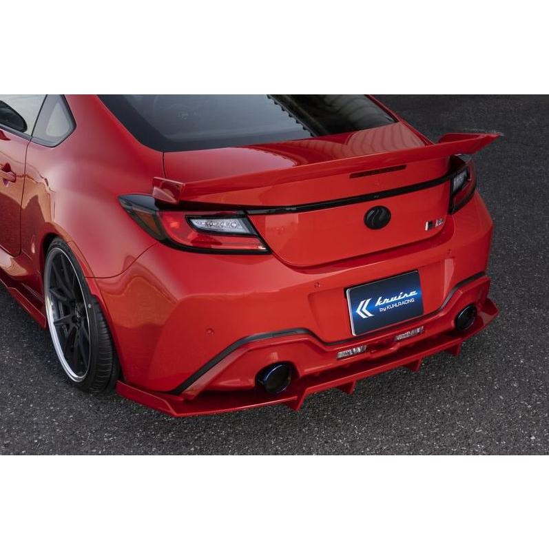 クール レーシング GR86 ZN8 リアハーフディフューザー 2テール 