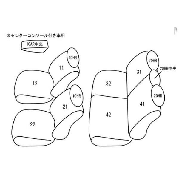 フィットハイブリッド シートカバー GP5 クラッツィオ EH-2001 クラッツィオ センターレザー シート 内装｜horidashimono｜02