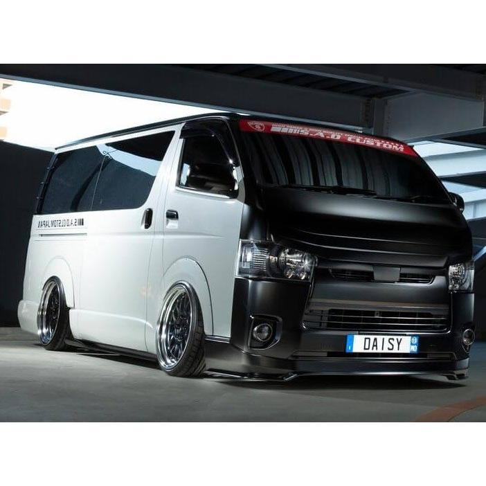ハイエース 200系 4型 オーバーフェンダー 未塗装 SADカスタムジャパン