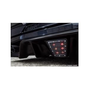 S A D カスタムジャパン ハイエース 200系 4型 ステルスバックマーカー 