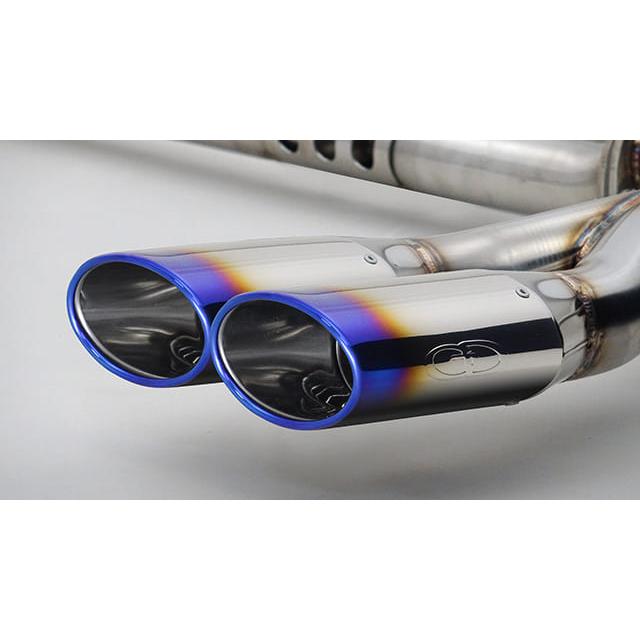 ガナドール アルファード ヴェルファイア 40系 ハイブリッド 2WD　6AA-AAHH40W マフラー テール部のみチタニウム製 PAS-106ST GANADOR PASION EVO