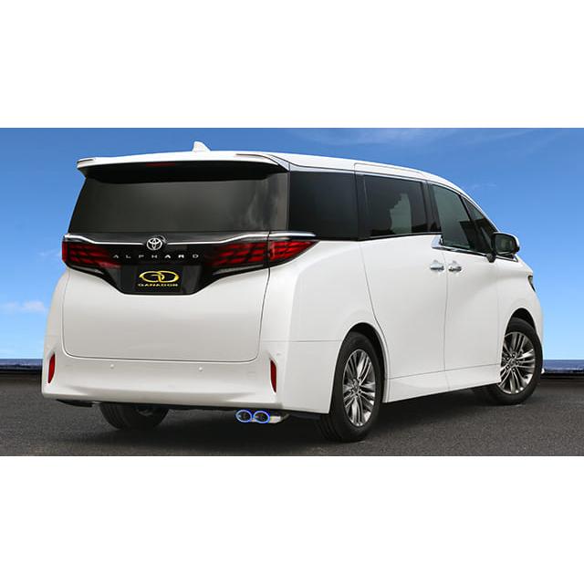 アルファード10系 ガナドール マフラー 車検対応品 プロボックスバン 