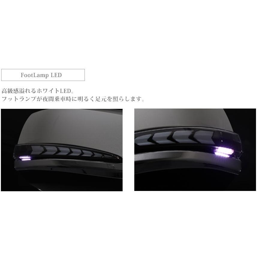 AVEST アルファード 30系 流れる ドアミラーウインカーレンズ