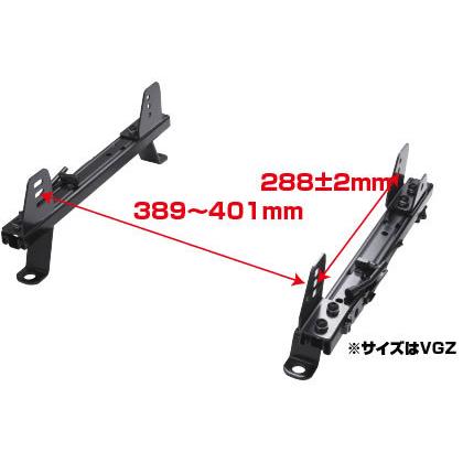 タニダ ミラ L70/71S,V,W レーシングスライドレール VGZタイプ 左側用