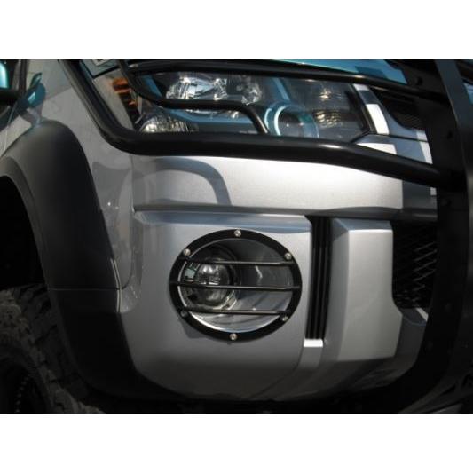 デリカD5 前期 フォグランプガード ロードハウス KADDIS製 ロード