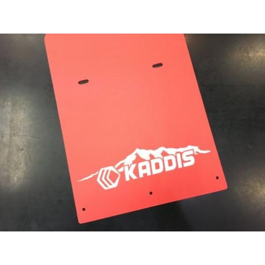 デリカD:5中期型 KADDIS専用マッドフラップ レッド ROADHOUSE（ロードハウス） デリカD:5 D5 CV1W CV2W CV4W CV5W 前期