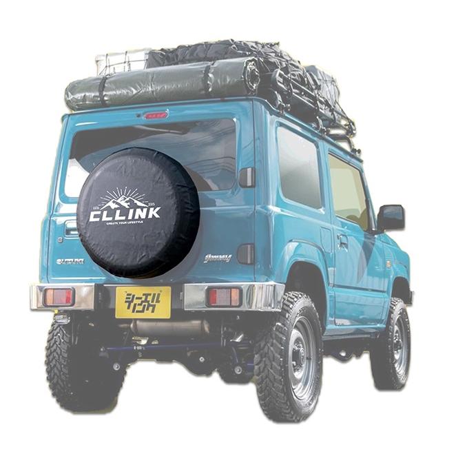 CLLINK ジムニー スペアタイヤカバー 本体　中古品 C.L.LINK（シーエルリンク） ジムニー JB64 JB74 JB23 JA11 スペア