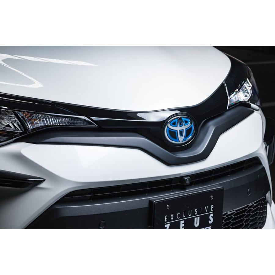 エムズスピード C-HR ZYX NGX 後期 フロントグリルガーニッシュ 塗装済