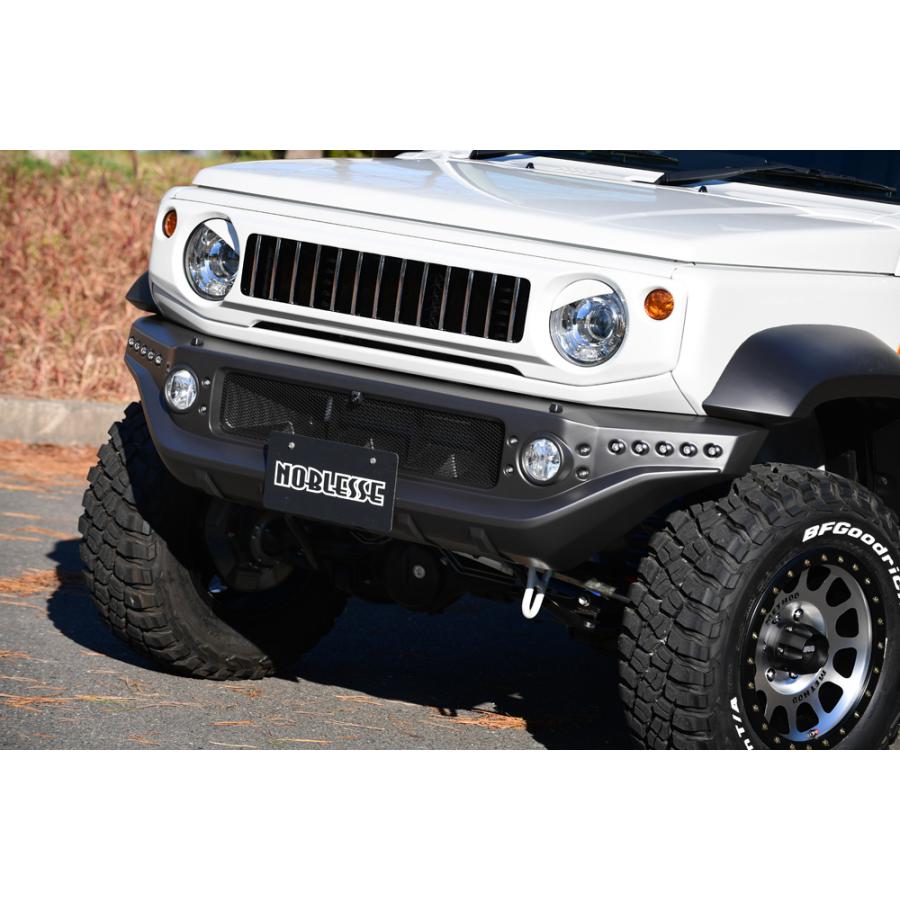 NOBLESSE フロントバンパー ジムニーシエラJB74 NOBLESSE（ノブレッセ） ジムニーシエラ JB74 フロントバンパー B ABS