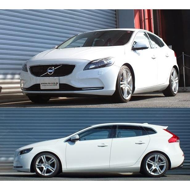 RS-R VOLVO ボルボ V40 B4164T T4 SE ダウンサス スプリング フロント