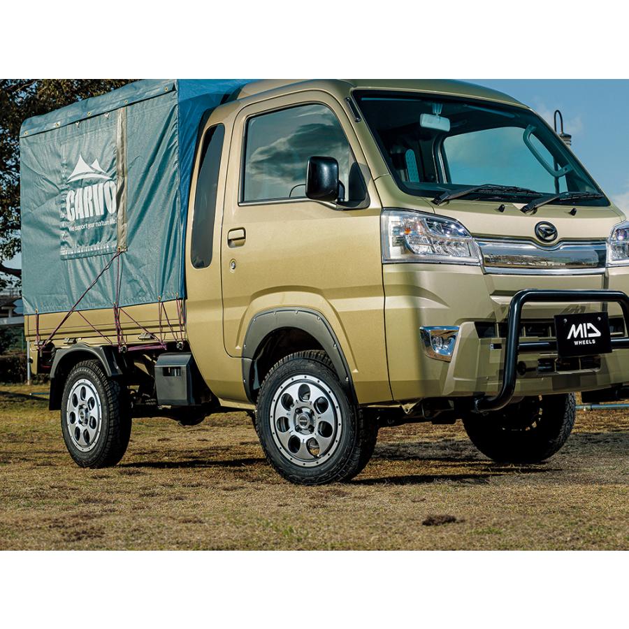 マルカサービス 16インチ 5H139.7 5.5J+22 5穴 マッド エージェント