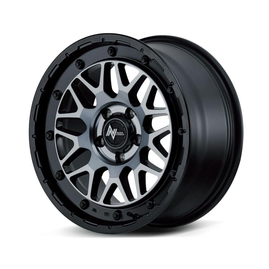 【未走行 新品タイヤ】NITRO POWER 17 7J +40 5H114.3 マルカサービス 17インチ 5H114.3 8.0J 8J+35 5穴 ナイトロパワー