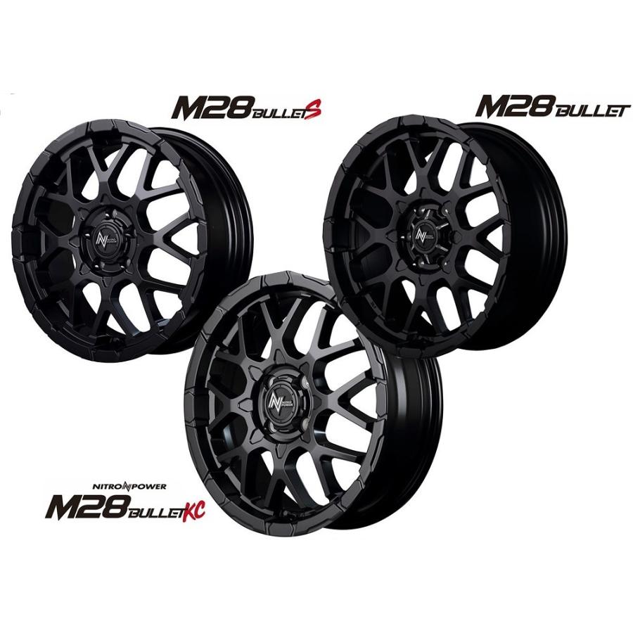 ☆hi☆ 　m28BULLET ホイール2個分 ☆hi☆ m28BULLET ホイール2個分 ナイトロパワー 16インチ m28
