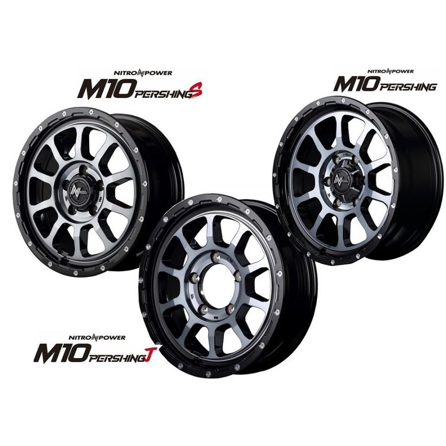 マルカサービス 17インチ 6H139.7 6.5J+38 6穴 ナイトロパワー