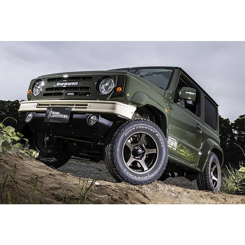 送料無料★ジムニー★Weds HASE SPEC　１６インチホイール WEDS ウェッズ HASE SPEC 2 ジムニー 用 ホイール 16インチ
