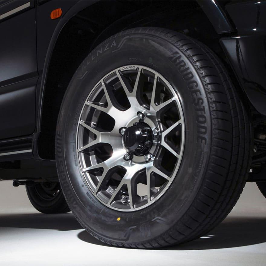 ダムド ジムニー シエラ JB74 ホイール 16インチ 6J -5 4本セット