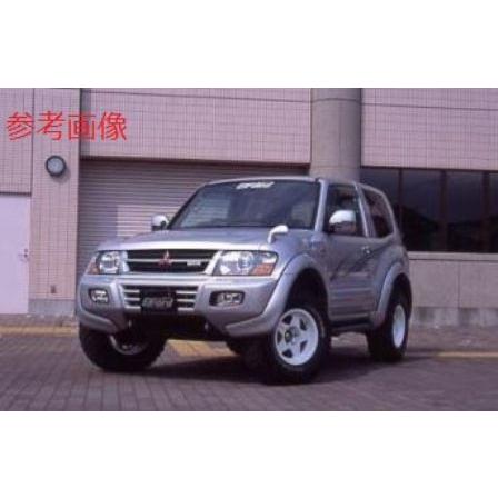 エルフォード パジェロ V60/70系 オーバーフェンダー ショート用30mmワイド FRP 未塗装 Elford