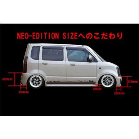 イーエスビー ワゴンR MH21S MH22S リアバンパースポイラー 未塗装 ESB