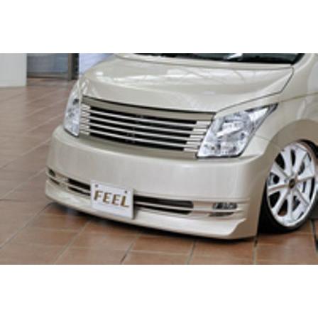 FEEL フィール ワゴンR MH23S フロントバンパーグリル一体型 未塗装 
