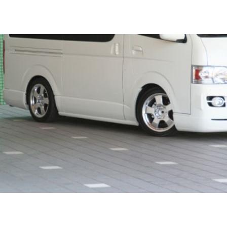 ギブソン ハイエース 200系 サイドステップ FRP 未塗装 品番/n_ss_n