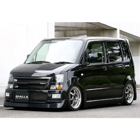 ジアラ ワゴンR RR MH21S フロントハーフスポイラー 未塗装 GIALLA