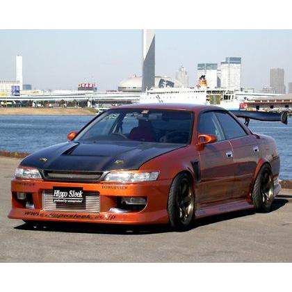 ヒッポスリーク マーク2 JZX90 フロントバンパースポイラー HippoSleek D-Pad SERIES ディーパッドシリーズ
