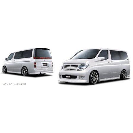 Impul インパル エルグランド E51 フロントグリル Frp 未塗装 Impul0176elgrfg カーパーツ専門店booon ブーン 通販 Yahoo ショッピング