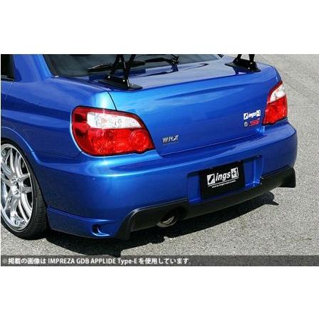 イングス インプレッサ GDB アプライド F 3点セット FRP 未塗装 ings N