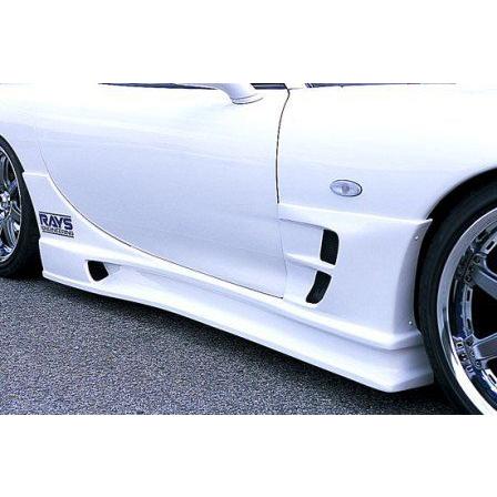 イングス RX-7 FD3S サイドステップ ハイブリットエアロ 未塗装 ings N 