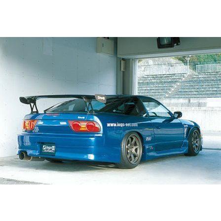 イングス 180SX RPS13 リアバンパー ハイブリットエアロ 未塗装 ings N 