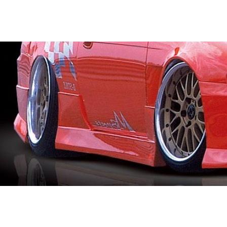 マック シルビア S14 前期 サイドステップ FRP 未塗装 mac M SPORTS 