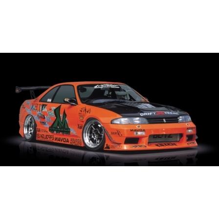 マック スカイライン R33 前期/後期 フロントバンパー FRP 未塗装 mac