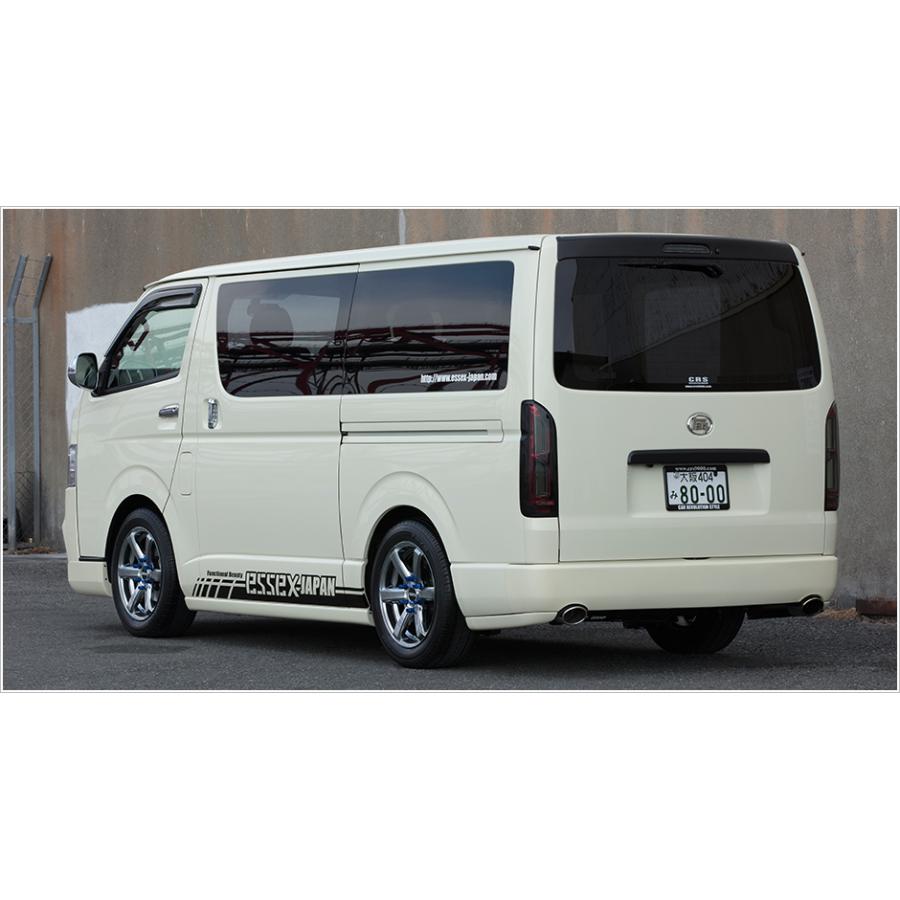 17インチ 6H139.7 6.5J+38 6穴 1本 ハイエース ホイール EC-17 CRS